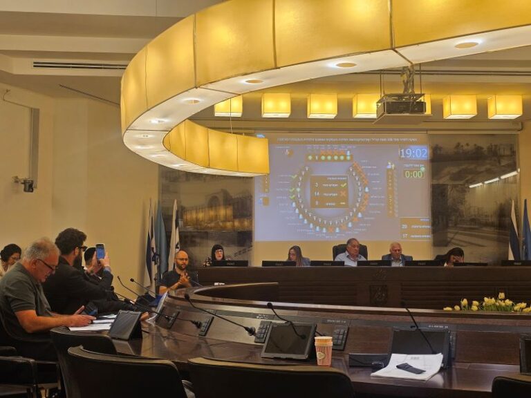city hall council haifa